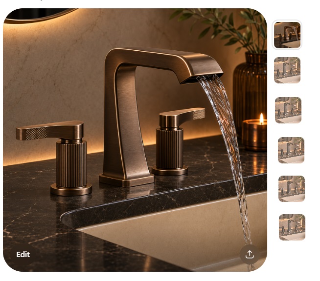 FontanaShowers commercial touchless faucets in multiple architectural finishes